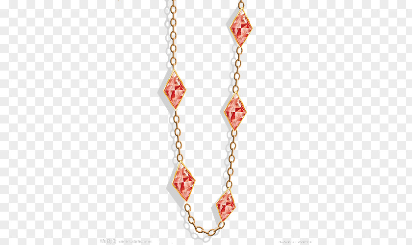 Ruby Necklace Gemstone PNG