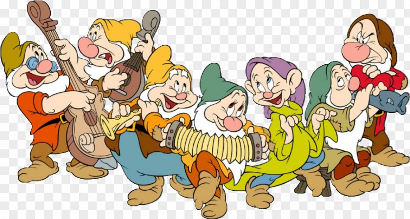 Snow White And The Seven Dwarfs Free Download Mine Train Walt Disney Company PNG