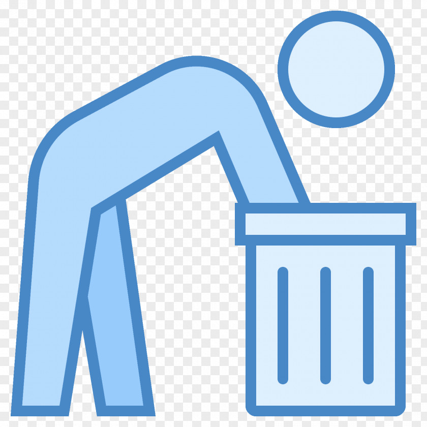 Trash Can Recycling Symbol Font PNG
