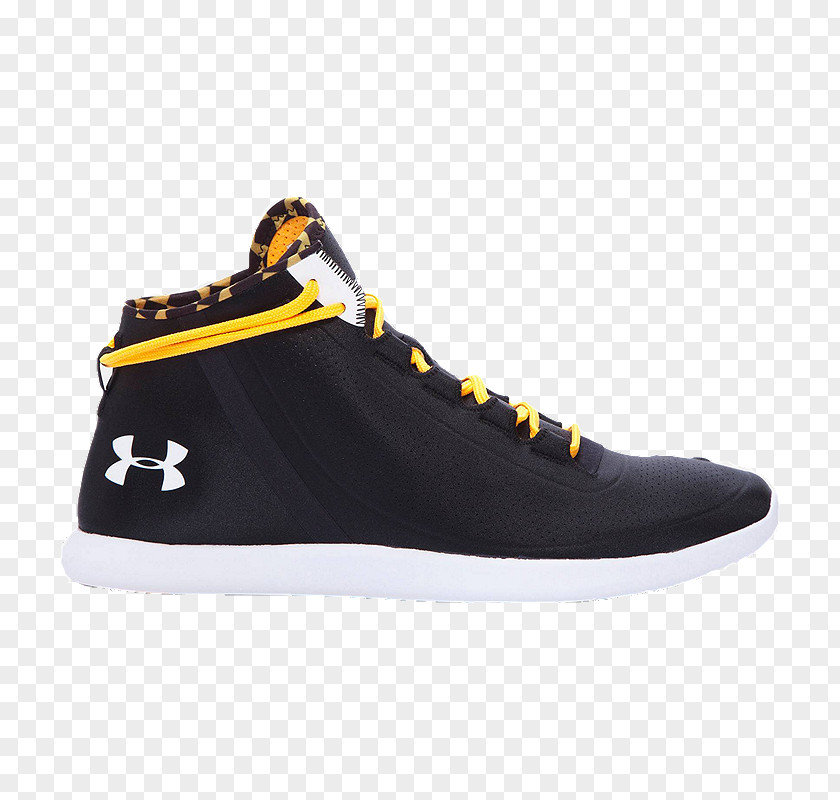 Under Armour Tennis Shoes For Women Sports Women's SpeedForm StudioLux Mid Training Black/Y UA Lnr Shoe, Black, 5.5 PNG