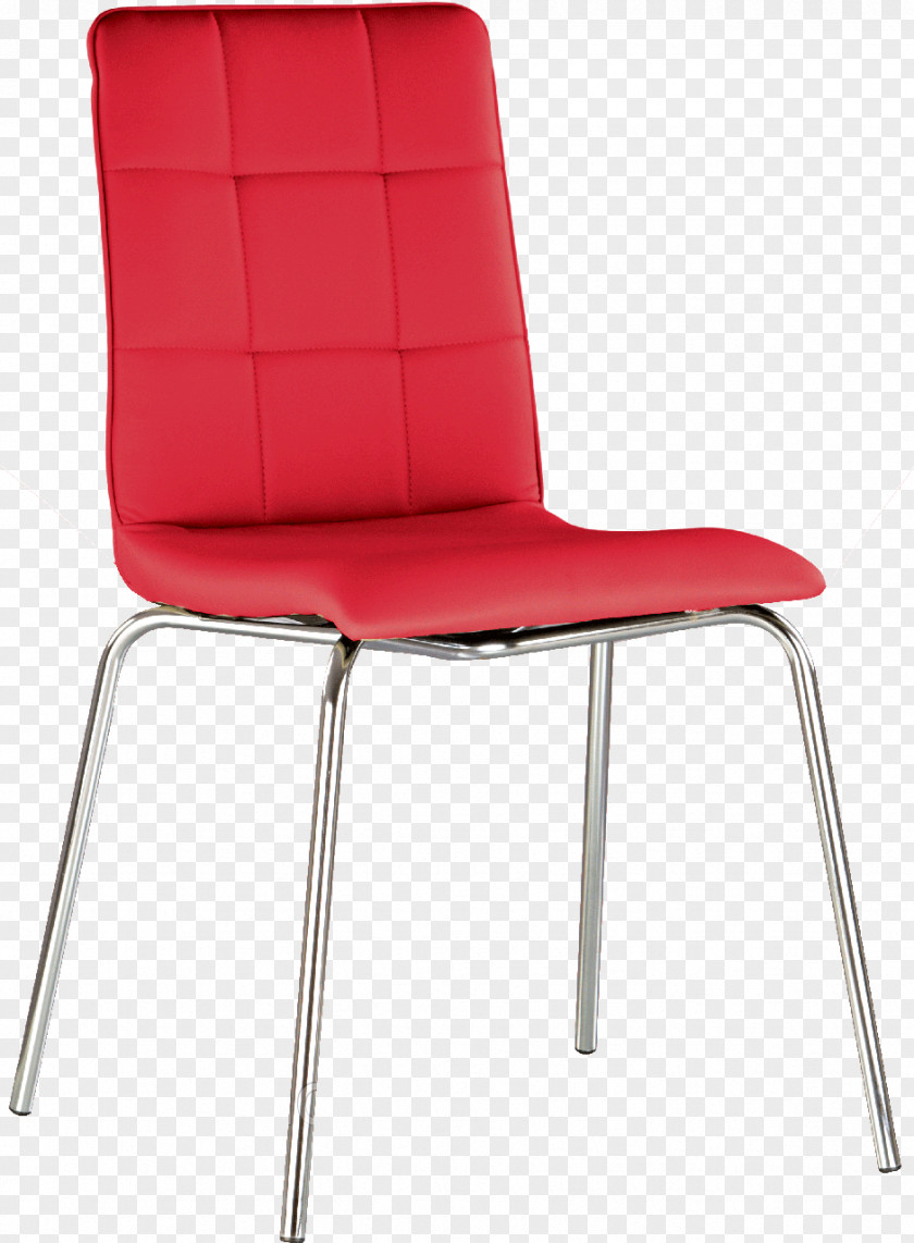 Chair Eames Lounge Couch Furniture Red PNG