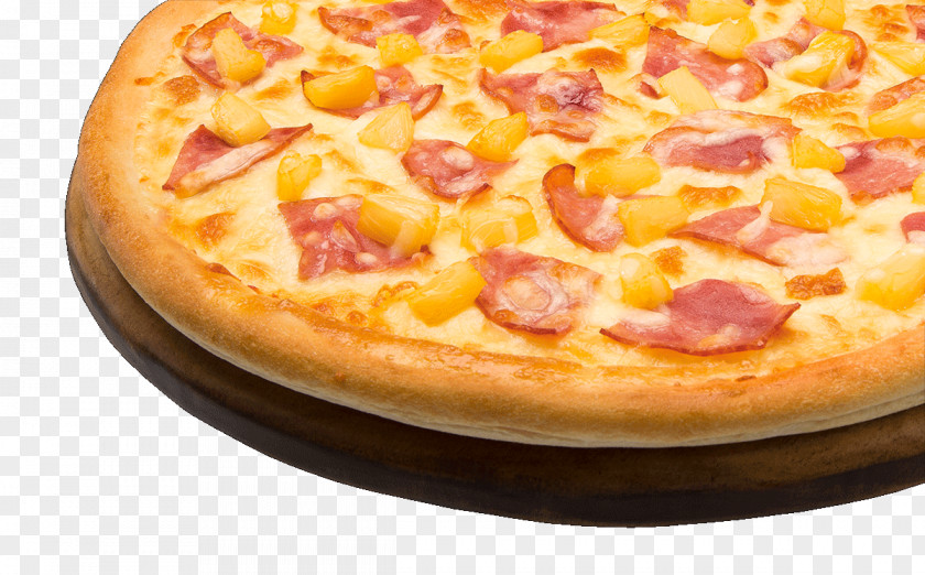 Pizza Hawaiian Italian Cuisine Ham Neapolitan PNG