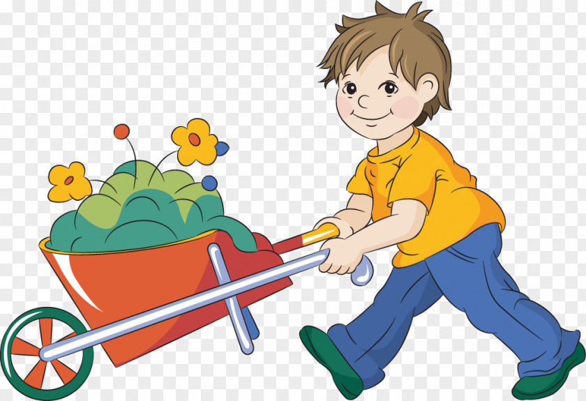 Pushing Cliparts Cartoon Child Clip Art PNG