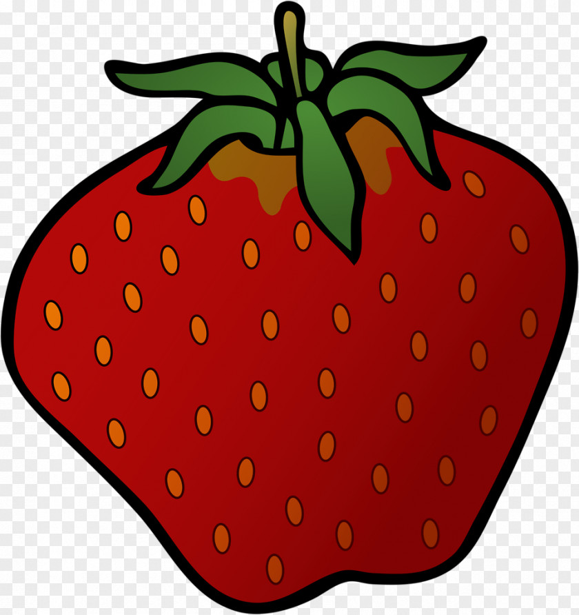 Strawberry Illustration Shortcake Pie Sundae Ice Cream PNG