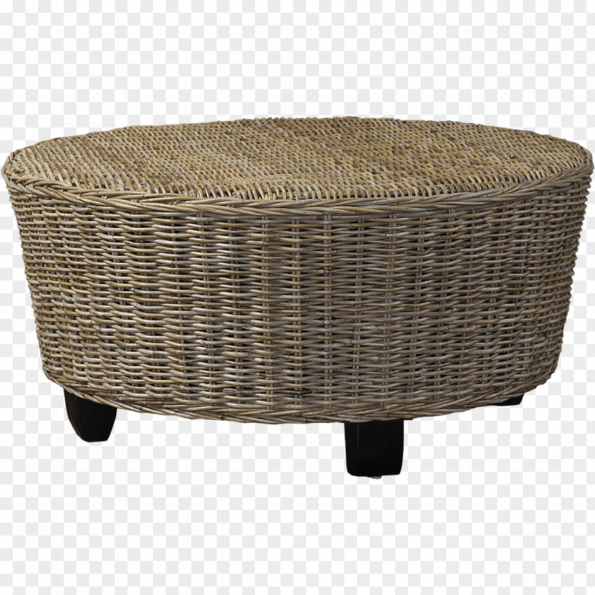 Table Coffee Tables Foot Rests Wicker Furniture PNG