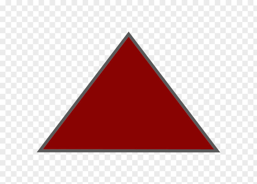 Triangle Clip Art Maroon Image PNG