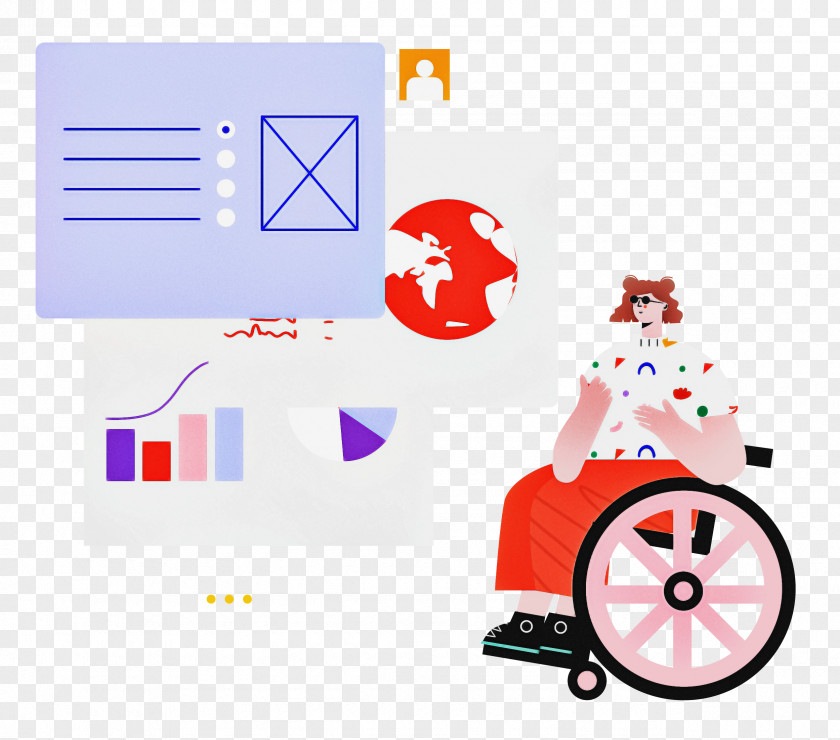 Wheel Chair People PNG