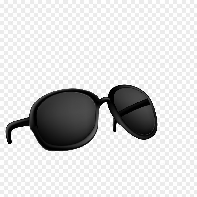 Black Sunglasses Vector Material Adobe Illustrator PNG