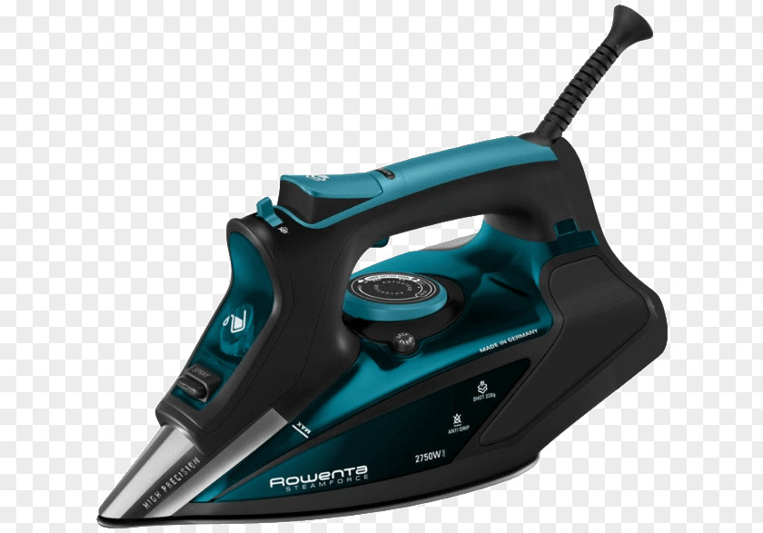 Clothes Iron Rowenta Steam Home Appliance Vacuum Cleaner PNG