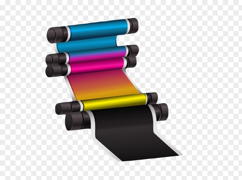 CMYK Color Model Printing PNG