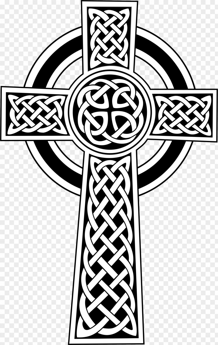 Cruz High Cross Celtic Iona Christian Celts PNG