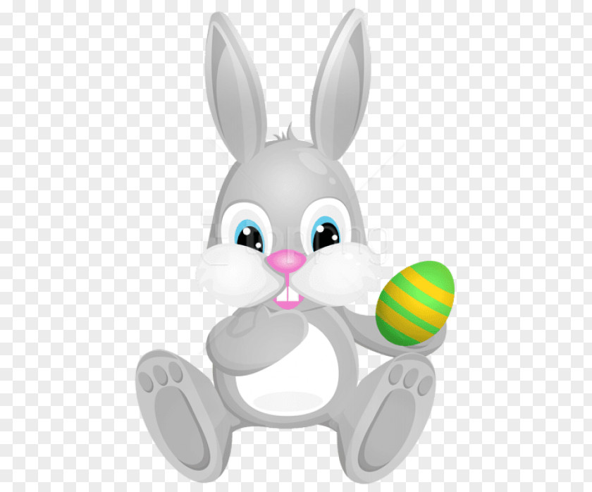 Easter Background Top Bunny Rabbit Clip Art PNG
