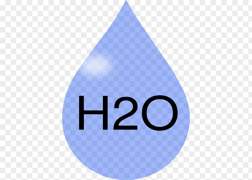 H20 Water Clip Art PNG