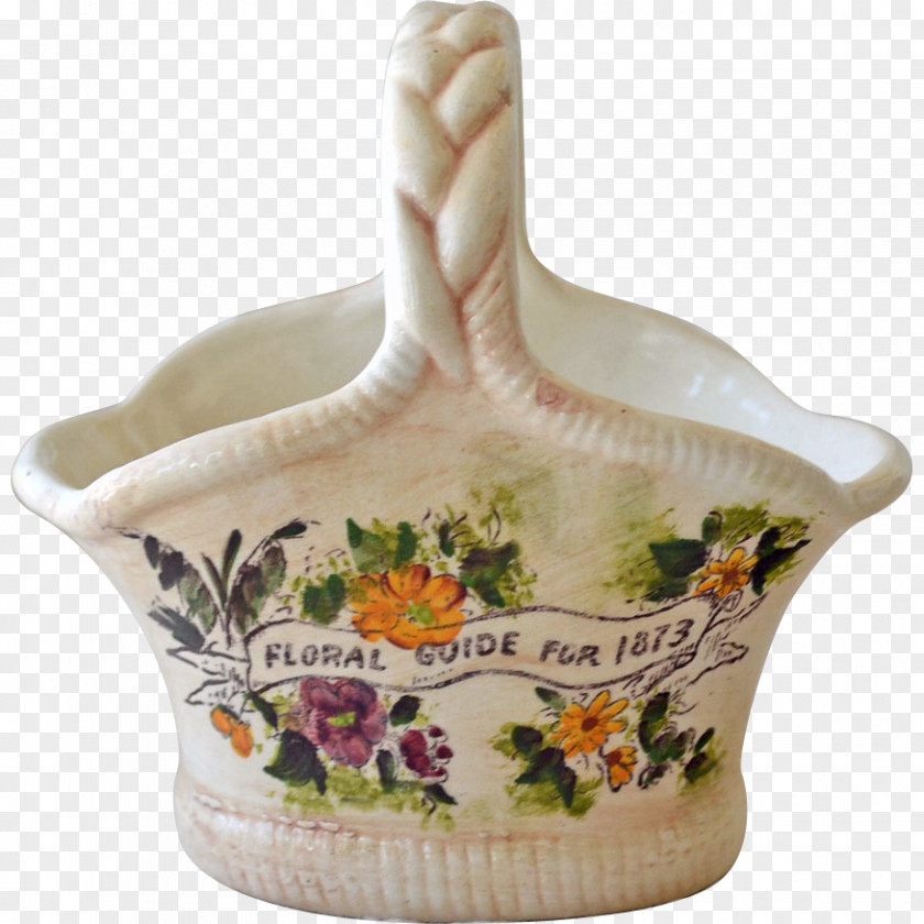 Hand Painted Crown Ceramic Flowerpot Tableware PNG