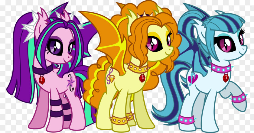 Horse Pony Fluttershy Equestria The Dazzlings PNG