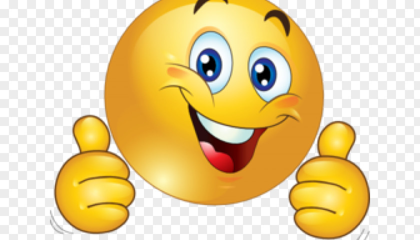 Lucky Smiley Emoticon Emoji Clip Art Thumb Signal PNG Image - PNGHERO