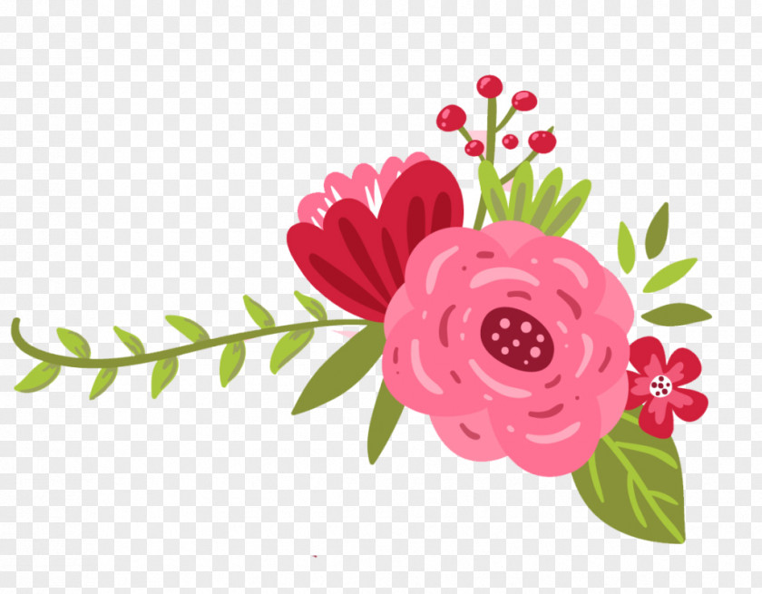 Mother's Day Flower Bouquet Clip Art PNG