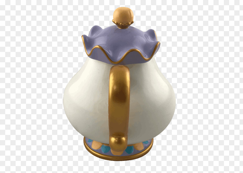 Mrs Potts Mrs. Beauty And The Beast Teapot Walt Disney Company Ceramic PNG