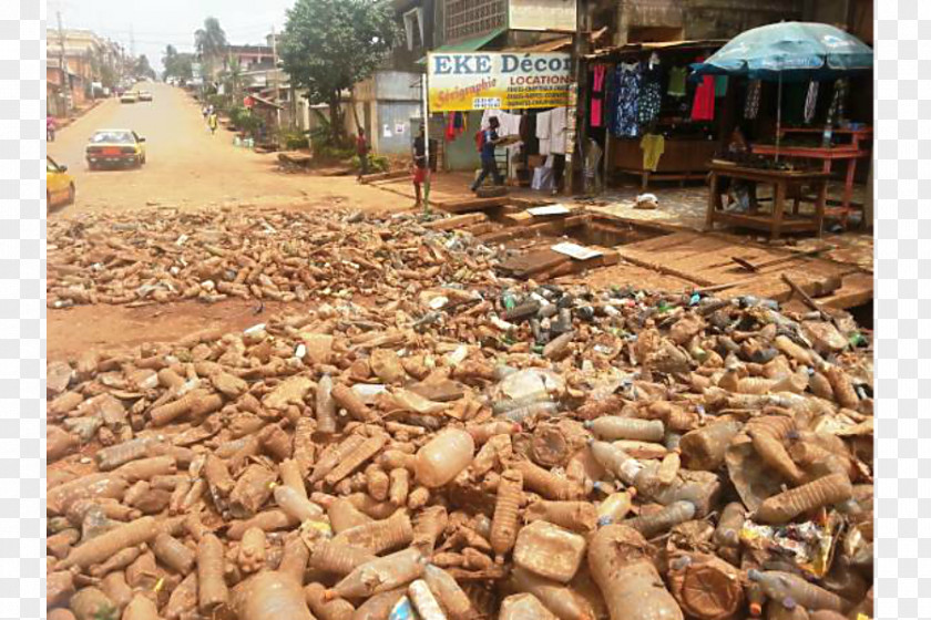 Plastic Pollution Yaoundé Lom Pangar Dam Job Waste City PNG