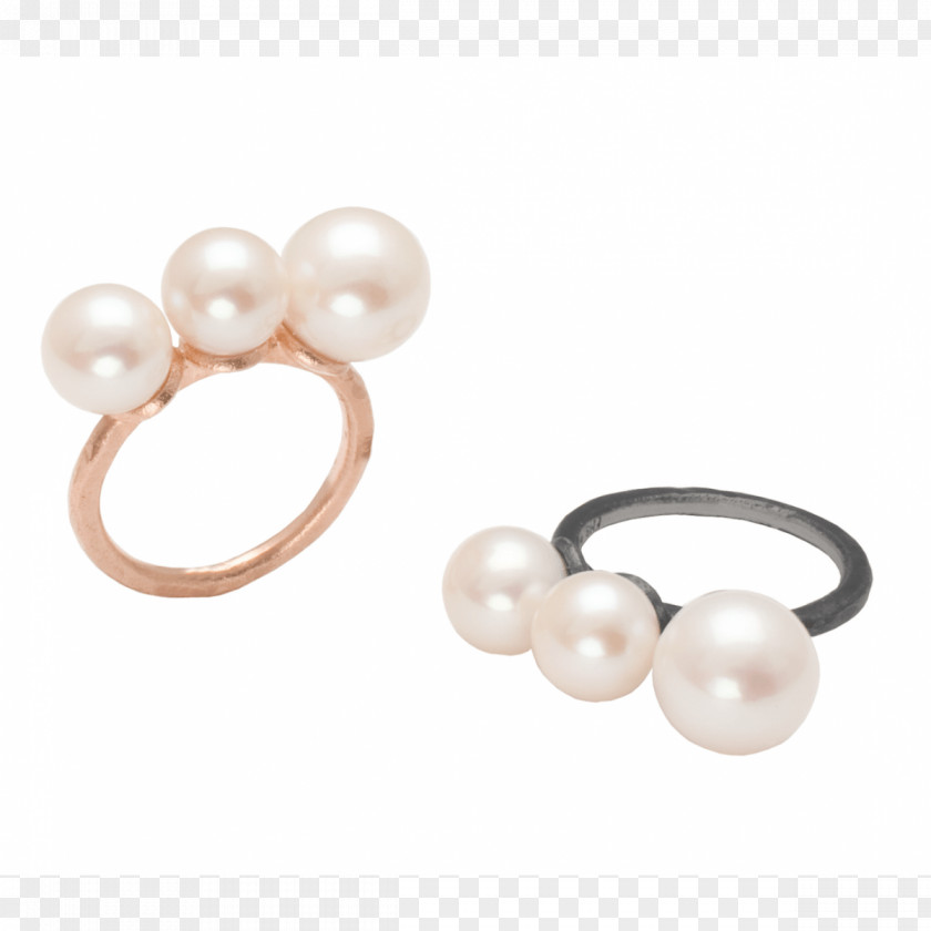 Ring Pearl Earring Heiring A/S Jewellery PNG