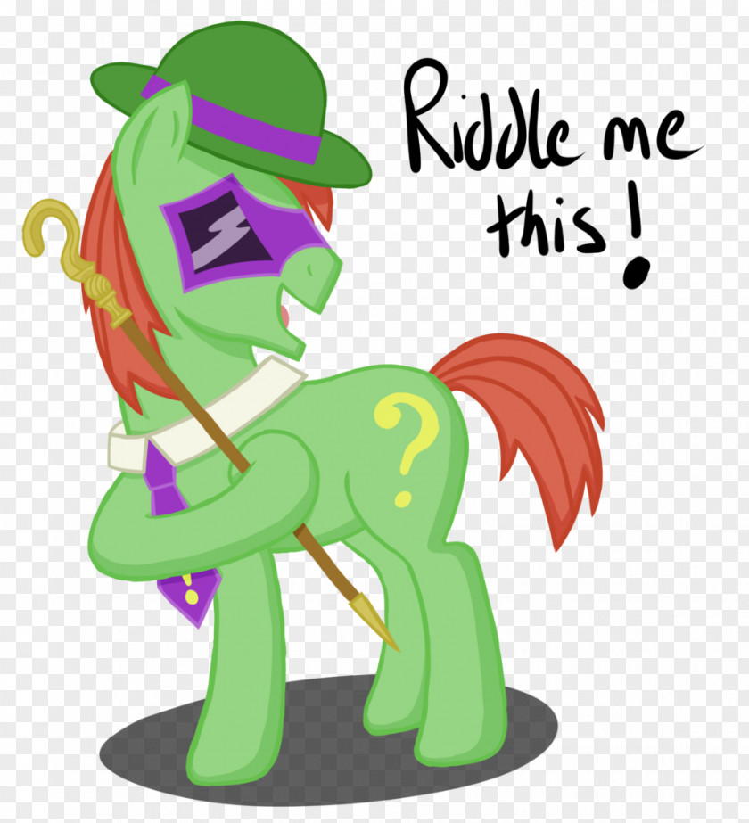 The Riddler Pony Clip Art Image Horse PNG