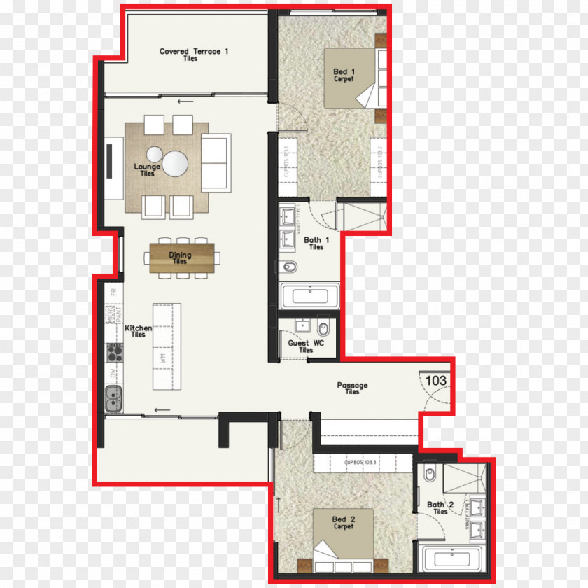 Angle Floor Plan Property Square PNG