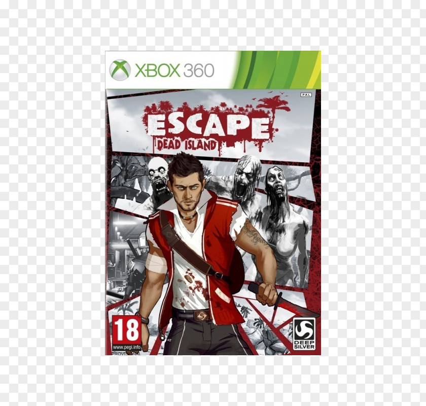 Escape Dead Island Island: Riptide Xbox 360 Kinect PNG