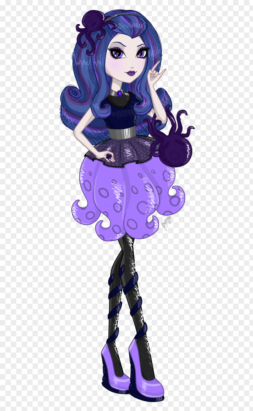 Ever After High Legacy Day The Little Mermaid Ursula Sea Witch Witchcraft PNG
