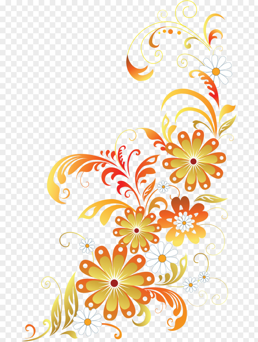 Floral Card Download Clip Art PNG