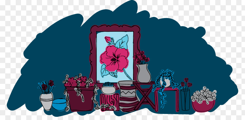 Flower Hamper Hibiscus PNG