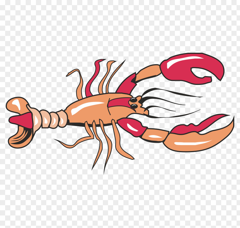 Lobster Cartoon Clip Art Animated Film Image PNG