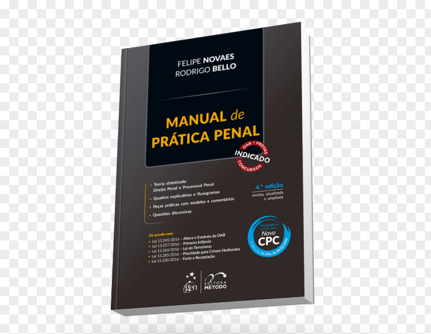 PENAL Manual De Prática Penal Criminal Law Livraria Saraiva Bookshop PNG