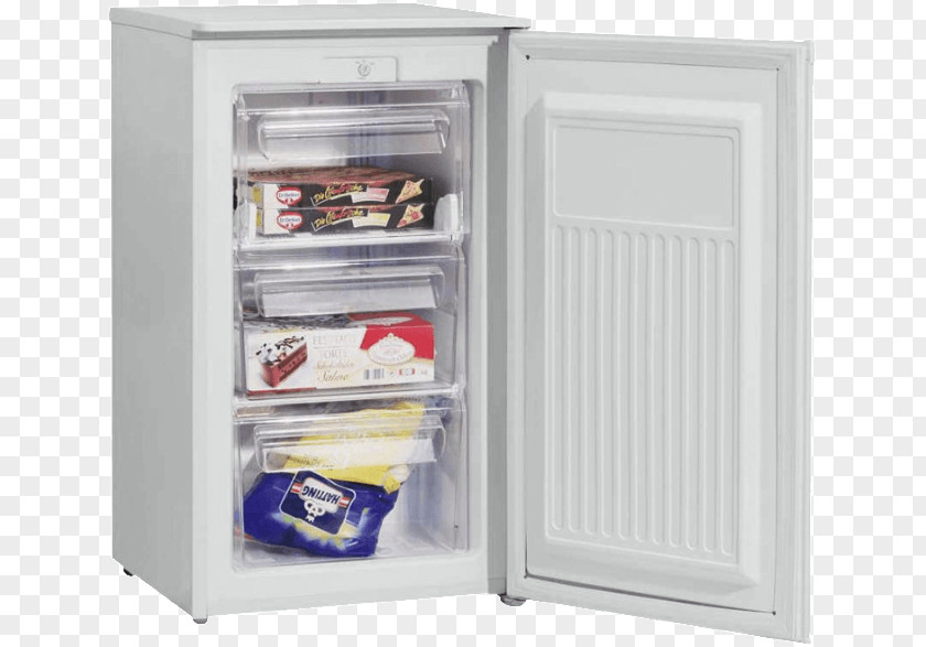 Table Freezers Door Drawer Seve Freezer KS 9890 A Plus White PNG
