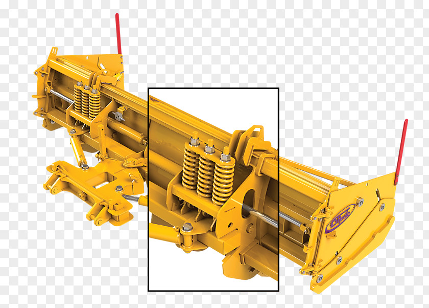 Tractor Bulldozer Snow Pusher Loader PNG