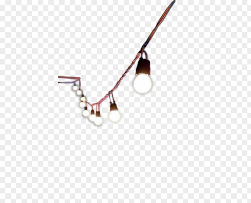 Bulb Hanging On A Rope Incandescent Light Fixture PNG