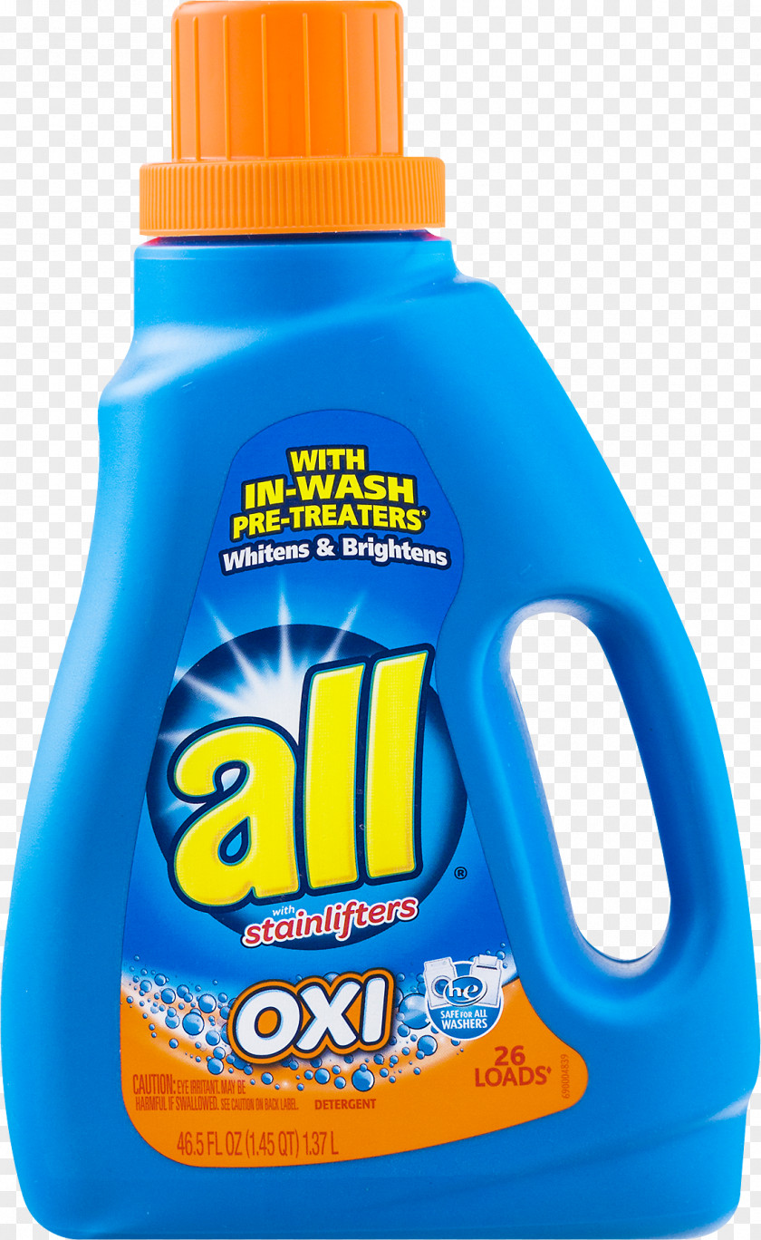 Detergents Laundry Detergent Liquid Stain Removal Ounce PNG