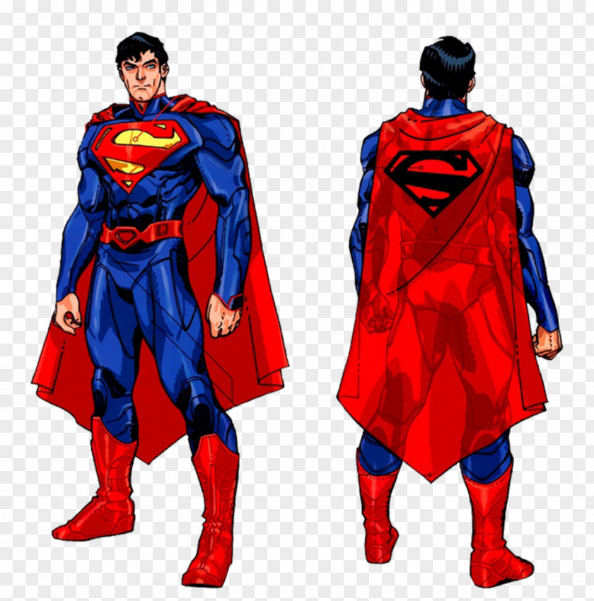 Superman Supergirl The New 52 Costume 0 PNG