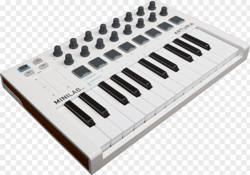Ableton Live Arturia MiniLab MKII MIDI Controllers Keyboard PNG