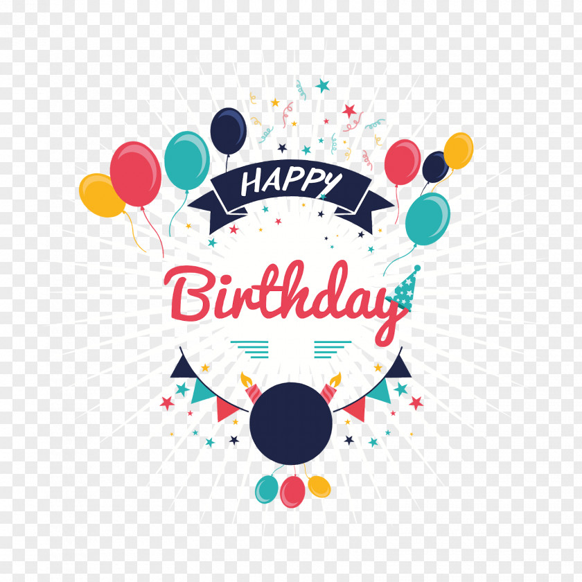Birthday Greeting & Note Cards Gift Wish Party PNG
