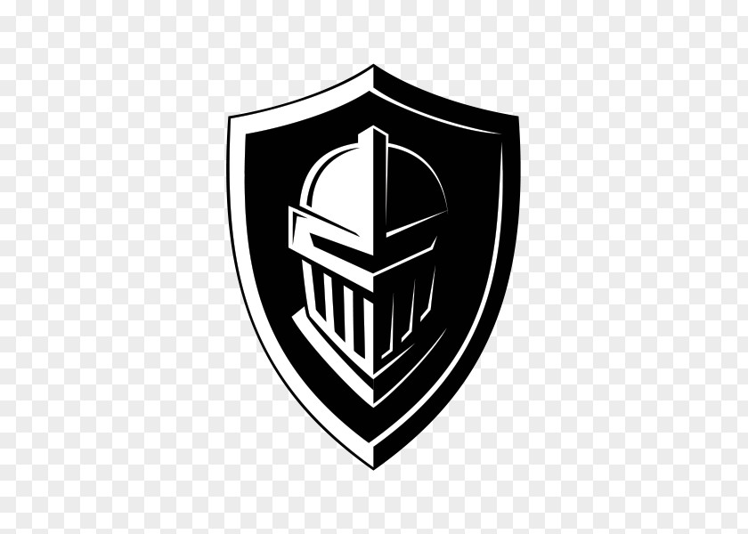Knight Logo Shield PNG