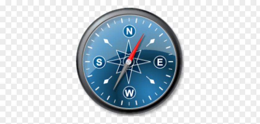 Compass Navigation Map PNG