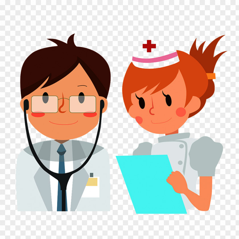 Doctors And Nurses Nurse Physician Cartoon Hospital PNG