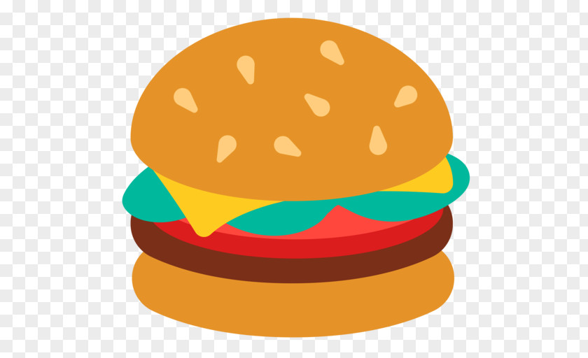 Emoji Hamburger Cheeseburger Google French Fries PNG