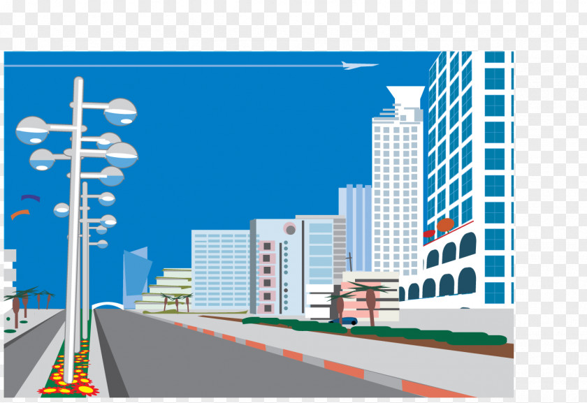 Green City Vector Graphics Clip Art: Transportation Drawing PNG