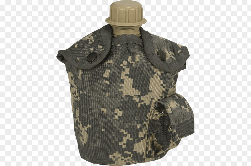 Military Camouflage Canteen Army Combat Uniform G.I. PNG