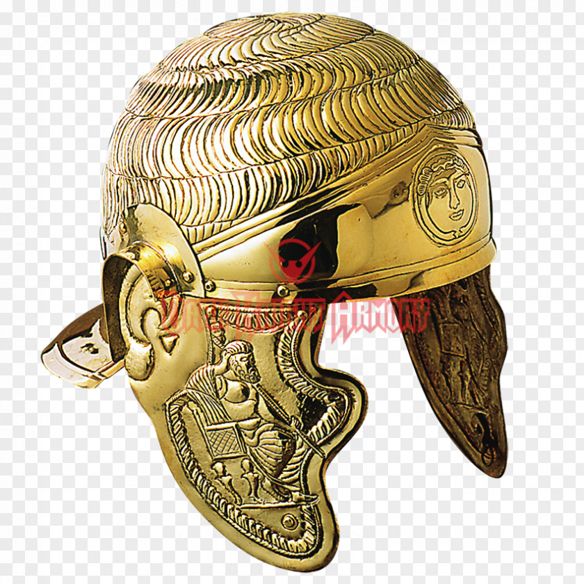 Roman Soldier Imperial Helmet Ancient Rome Galea Centurion PNG