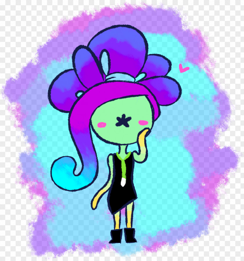 Sea Cucumber Splatoon 2 Fan Art Ink PNG