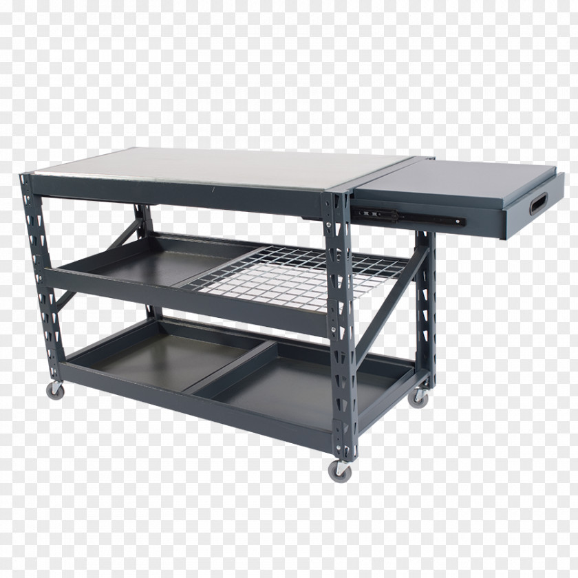 Table Workbench Steel Frame PNG