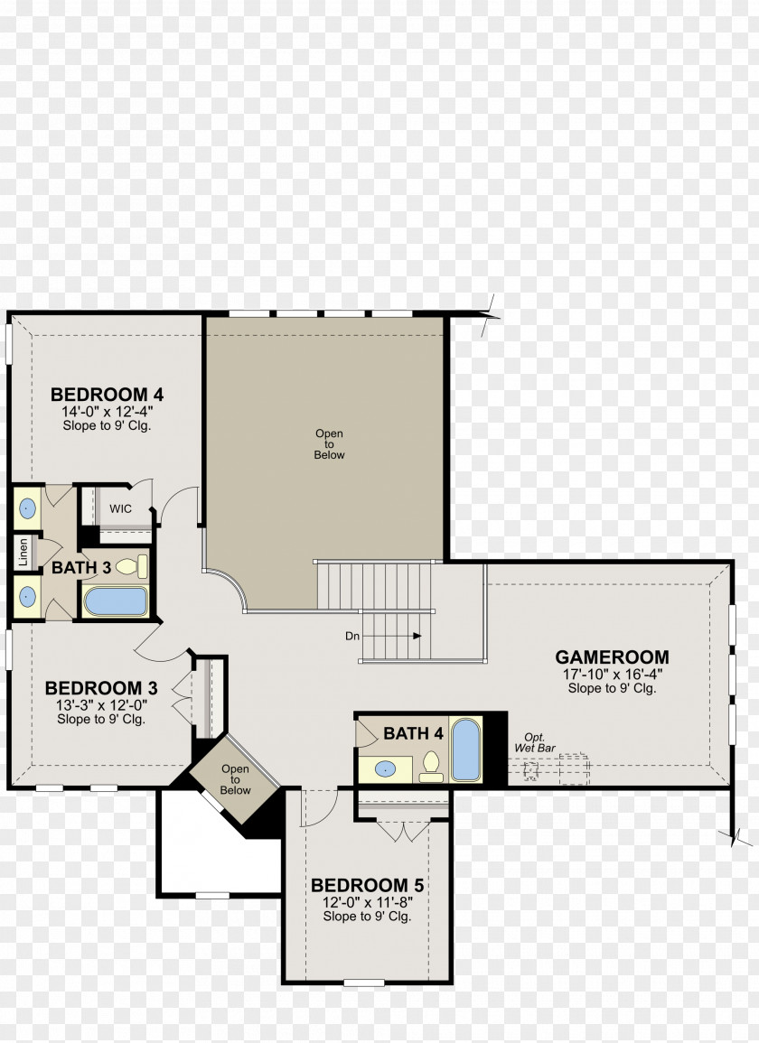 Home Finder Floor Plan Canyon Falls Drive PNG