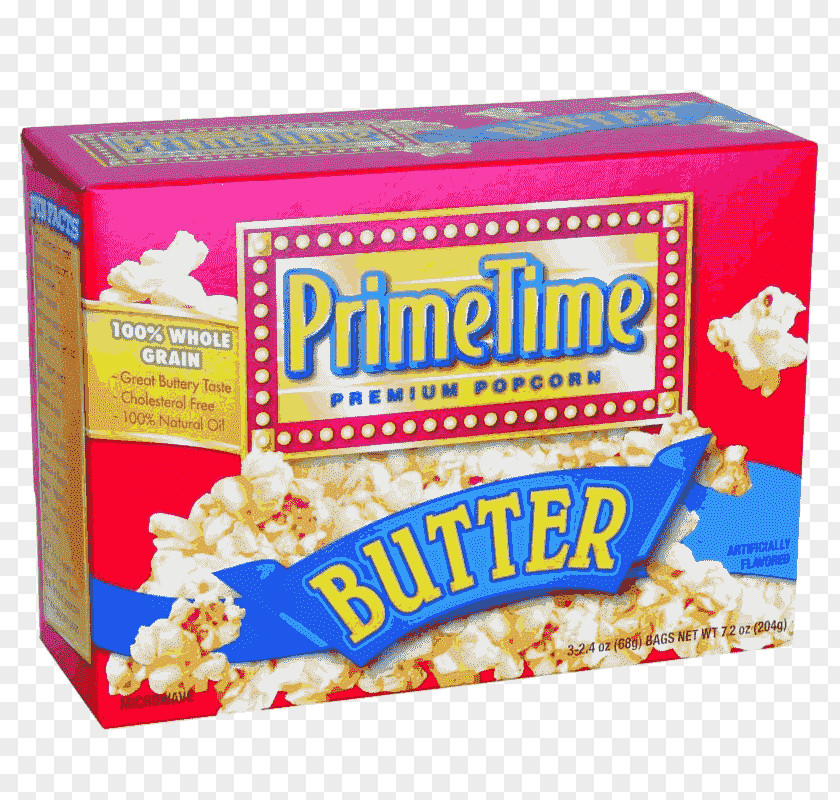 Popcorn Kettle Corn Butter Prime Time Breakfast Cereal PNG